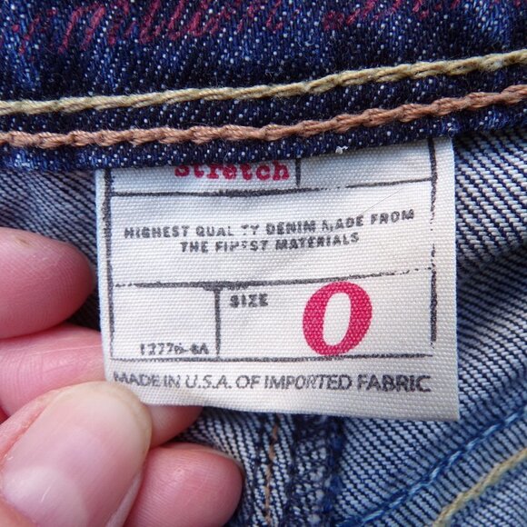 Banana Republic Denim Mini Above Knee Skirt. Front & Back Pockets. Size 0. EUC. - Picture 5 of 6